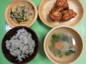 10月20日給食