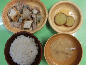 10月23日給食
