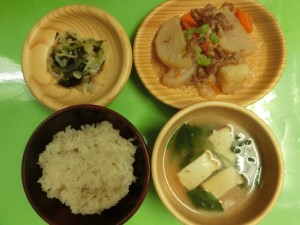 10月26日給食