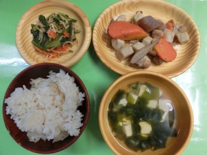 10月28日給食