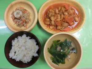 10月29日給食