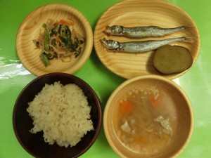 10月30日給食